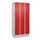 locker voor scheiding van kleding,HxBxD 1950x900x500mm,3vak