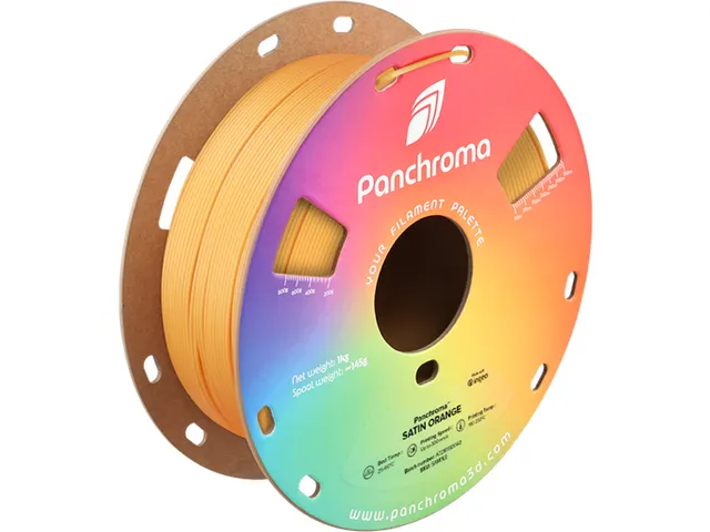 PLA Satin 1,75mm Oranje 1kg Panchroma 3D Filament