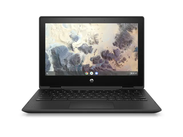 HP Chromebook x360 11 G4 EE Laptop Zwart