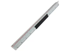 Schaalstok M+R 30cm wit/rood/ zwart, 1:20-25-50-75-100-125 Architect 1