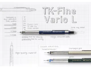 Vulpotlood Faber-Castell TK-Fine Vario L 0,35mm Champagne Gold - 11