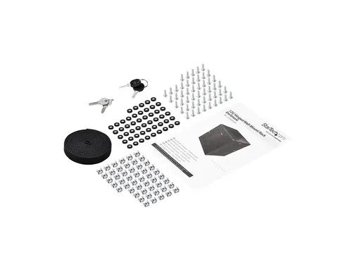 12U 4-Post Wandrack 19 Inch met Schap en Slot Wandmonteerbaar
