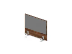 opzetpaneel bureau aanbouw zijkant NP-tiepolo nut BN8078-grijs 600mm