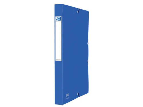 Elba elastobox Oxford Eurofolio rug van 2,5 cm, blauw