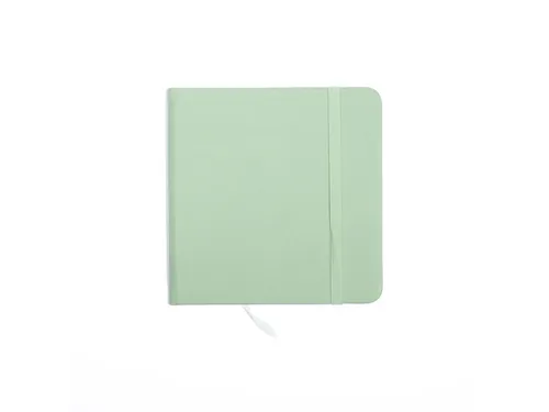Schetsboek Kangaro 12x12cm mint PU hardcover 80 blad 140 grams roomwit