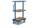 Servante Pour Bacs Norme Europe Avec Plateaux Niveaux Fixes Ral5010