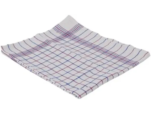 Handdoek Katoen Geruit 65x65cm Pak 6 Stuks