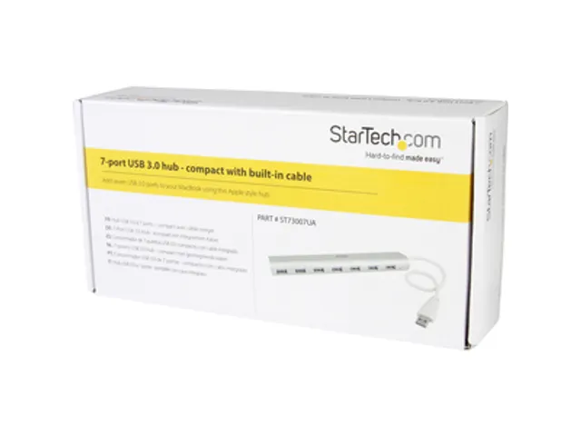 7-Poorts Compact USB 3.0 Hub - Aluminum