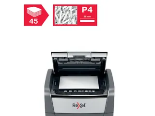 Papiervernietiger Rexel Optimum Auto+ 45X snippers 4x28mm - 13