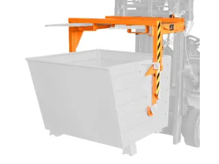 Traverse Voor Vorkheftrucks 0.55m³ Bxd 930x945mm 80kg Ral2000 - 2