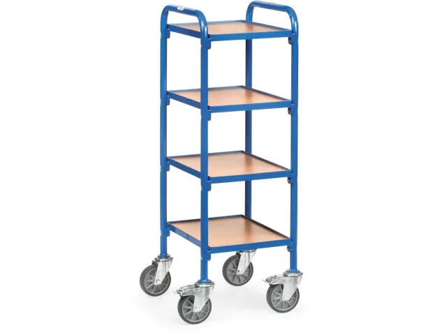 Bijzetwagens 32920 4 Etages Hout 250kg 320x470mm Ral5007