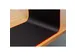 Tapis De Bureau Et Tapis De Souris, Ft 90 X 40 Cm, Noir Avec Bord Roug