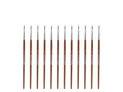 Penseel Kangaro Serie 120 rond Nr. 4 geitenhaar doos 12 stuks