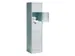 armoire multicases,corps RAL7035,face avant RAL7035