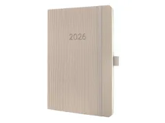 Weekagenda Conceptum A5 2026 (NL/FR/EN/DU) taupe Softcover