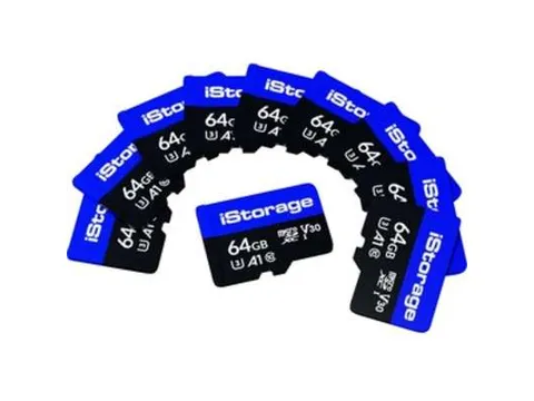iStorage microSD card |10 pack | 64GB, 64 GB, MicroSDXC, Klasse 10, UH