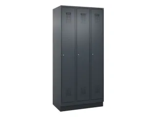 locker,HxBxD 1950x900x500mm,3vak,vak B 300mm,cil.-slot,sokkel - 3