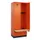 locker met bank,HxBxD 1950x800x815mm,2vak,vak B 400mm,cilinderslot