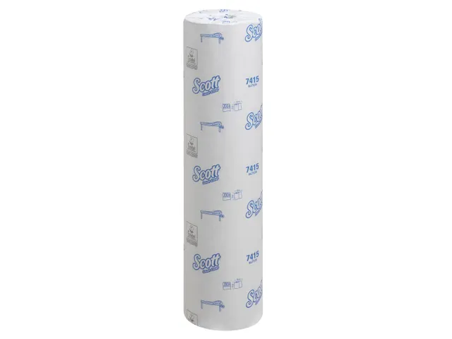Drap d'examen Scott 7415 EXTRA 2 épaisseurs blanc 6 rouleaux