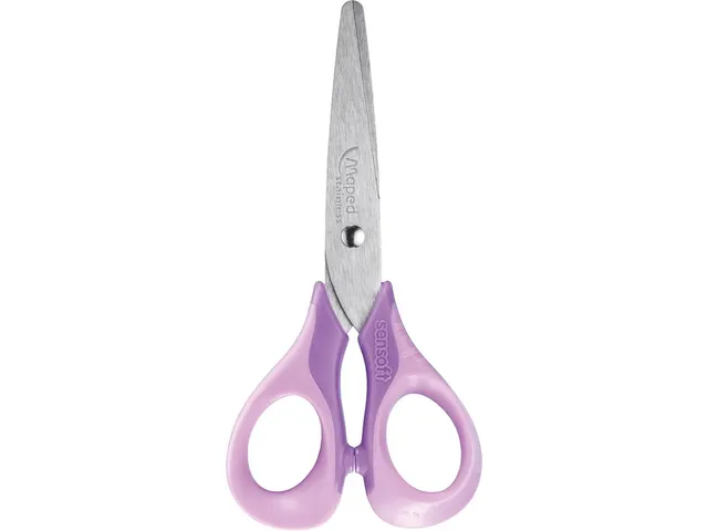 Schaar Maped Sensoft 13cm display á 24 pastel assorti