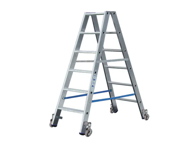 Verrijdbare Boktrap Aluminium L 1 54M 2X6Treden