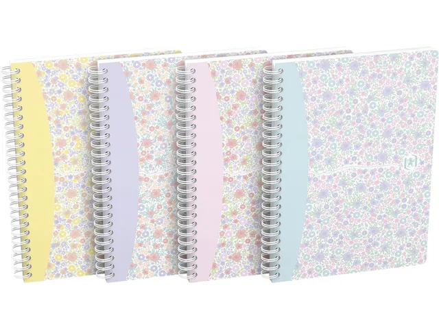 hardcover spiraalschrift A5 60 vel geruit 5 mm