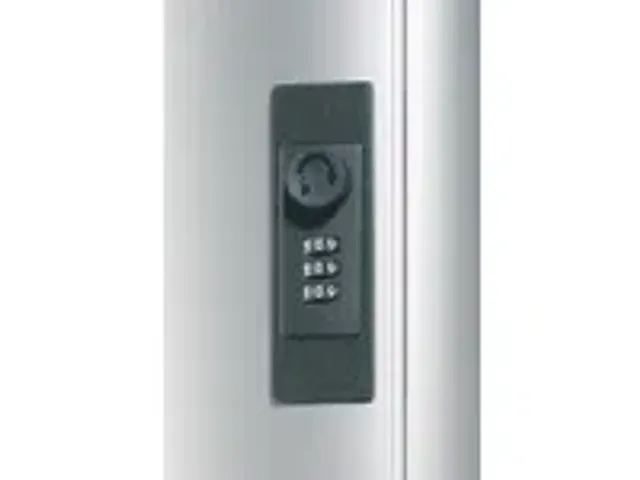 OUTLET Sleutelkast Aluminium Durable 310x305x125mm 36 Sleutels Cijfers