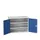 universele kast,HxBxD 800x1050x550mm,2xStalen bodem,draaigrendelslot