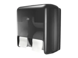 Tork OptiServe Hulsloos 4-rol Toiletpapier Dispenser Zwart - 3