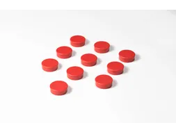 Magnum magneet Smit Visual 35mm Rood 10 stuks