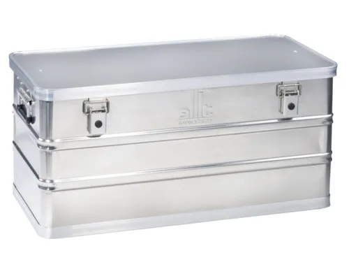 Aluminium transportbox,HxLxB 375x780x380mm,wanden gesloten