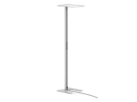 Luctra HCL Vloerlamp Vitawork Up 14.000 lm Zilver - Zwart