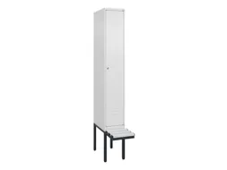locker voor scheiding van kleding,HxBxD 2120x300x815mm,1vak