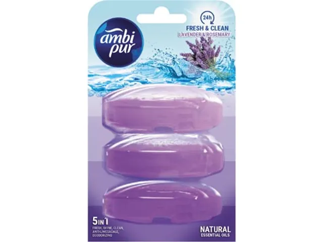 Fresh en Shine vulling toiletblokje, pak à 3 stuks