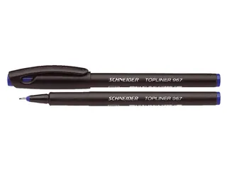 Fineliner Schneider Topliner 967 Blauw 0.4mm - 1