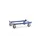 Palletonderwagens 22812 1200kg 1210x1010mm Ral5007