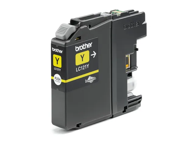 Inktcartridge Brother LC-121Y geel