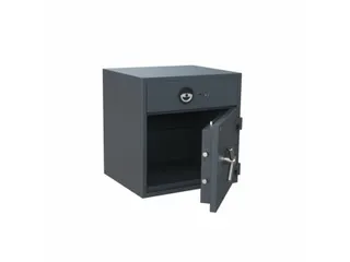 Salvus Tivoli 1 Afstortkluis elektronisch slot 67x65x55cm Grafietgrijs - 1