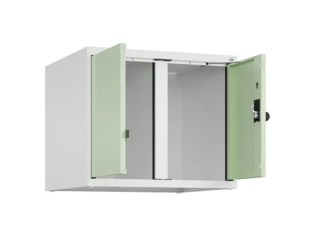 opzetkast,v. locker voor scheiding van kleding,2vak.,vak B 300mm