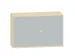 Kantoorkast 770x1200x430mm Decor Romp Esdoorn Decor Front Lichtgrijs