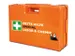 mallette de secours,p. chimie,DIN 13157,ABS orange,av. support mural