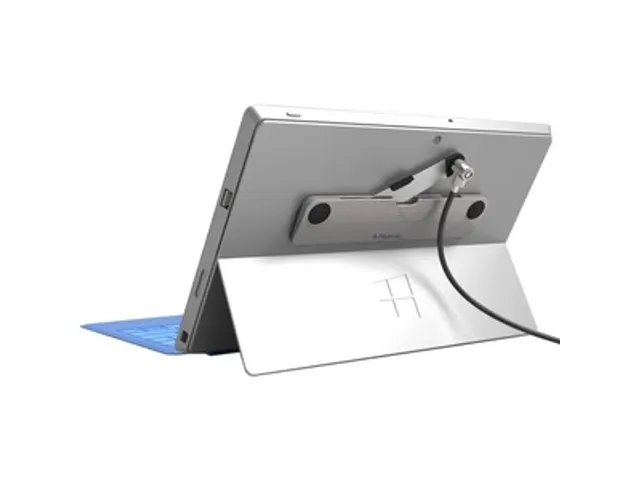 Blade Universal Keyed Cable Lock Silver