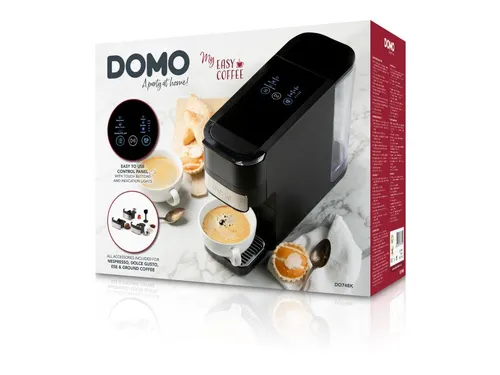 Koffiezetapparaat 4-In-1 1.5L Zwart