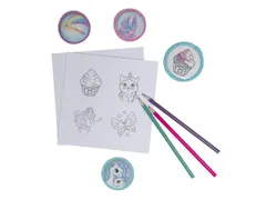 Buttonpack Beckmann Creative black 4st. ass.