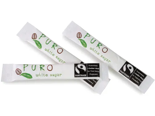 Puro Suikersticks Fairtrade Kristalsuiker 500 Stuks