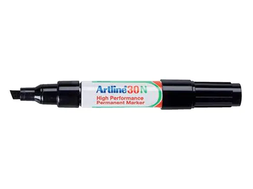 Viltstift Artline 30 schuin 2-5mm zwart