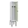 locker voor scheiding van kleding,HxBxD 2120x400x500mm,1vak