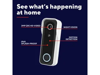 Deurbelcamera Trust DOORCAM-3000 Wi-Fi wit - 13