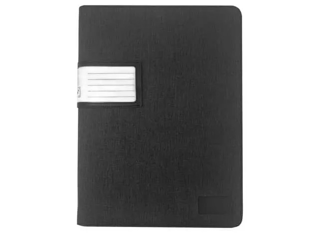 Sleutelmap STOP Luzon A4 grijs met 28 afneembare sleutelringen