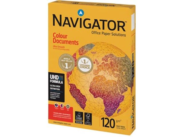 Navigator Kopieerpapier Colour Documents A4 120 Gram | Papierwaren.nl
